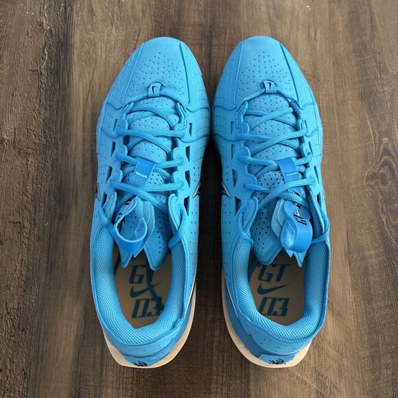 Nike Air Zoom GT Cut 3 Blue Fury Black Men Size 17 Basketball Shoes DV2913-404 main image 4